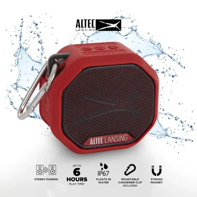 Bocina Bluetooth Altec Lansing HYDRATREK resistente al agua IP67