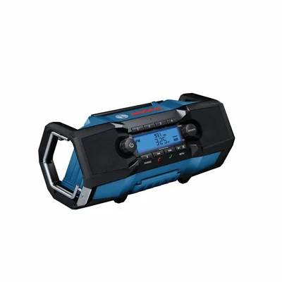 Radio de trabajo Bosch GPB18V-2CN, 18 V, Bluetooth 5.0, alcance 30 m
