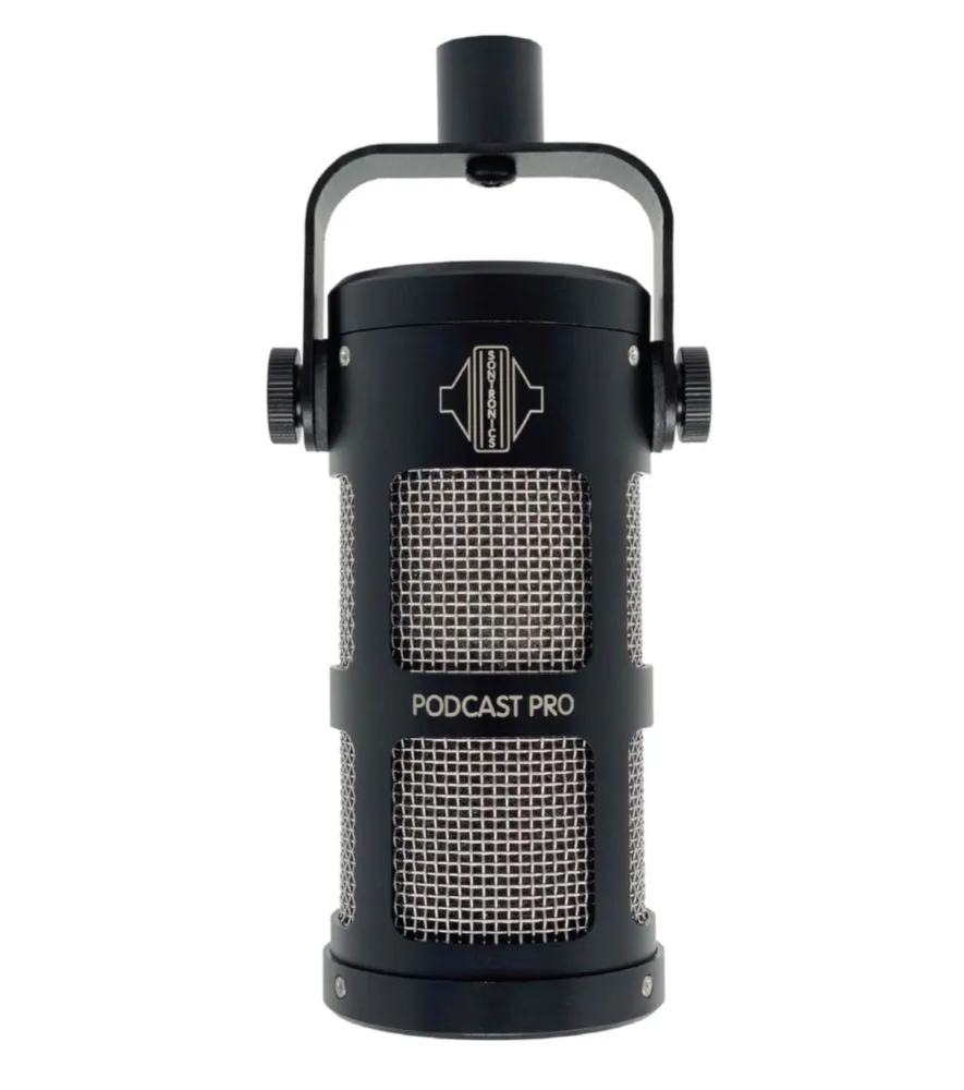 Micrófono dinámico Sontronics Podcast Pro XLR sin phantom