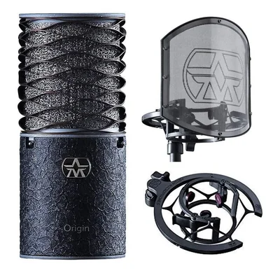 Kit de producción Aston Microphones Origin Black Bundle