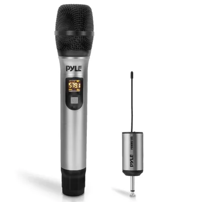Micrófono Inalámbrico Dinámico UHF Pyle PDWMU105