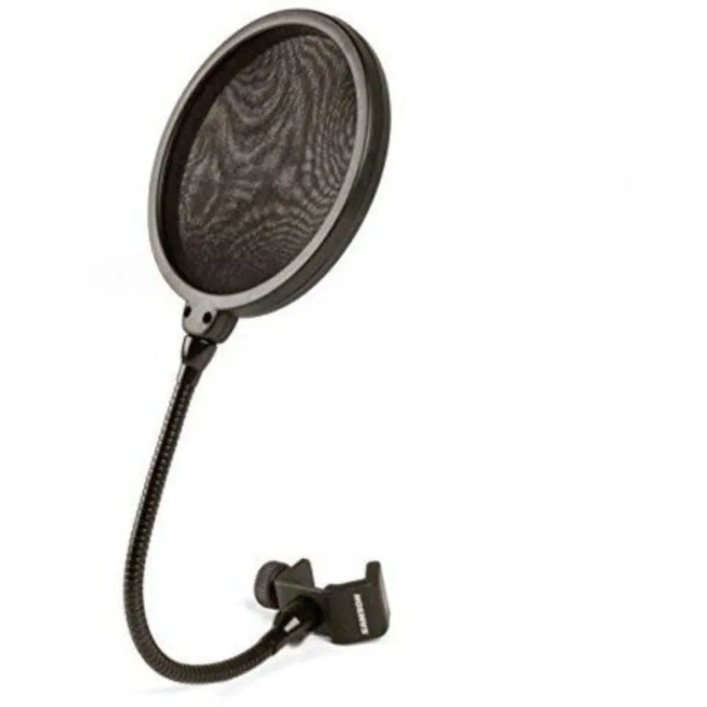 Filtro Antipop para Micrófono SAMSON PS04 Malla de Nylon 12 cm