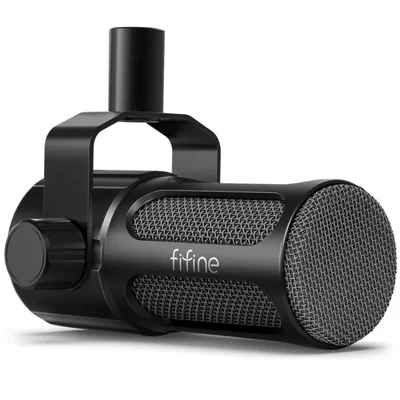 Micrófono Dinámico de Estudio FIFINE XLR con Realce de Medios