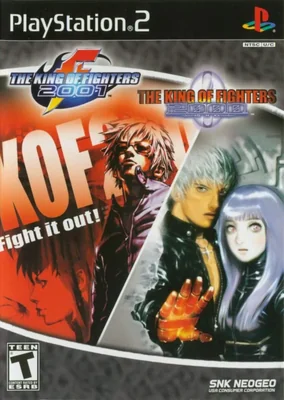 Videojuego SNK King of Fighters 2000 y 2001 para PS2