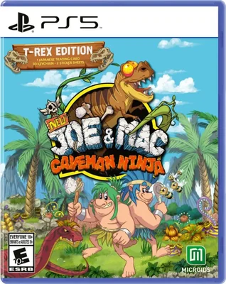 Videojuego Joe and Mac: Caveman Ninja - Edición T-Rex para PS5