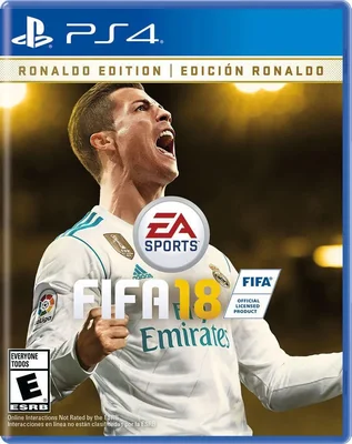 Videojuego Electronic Arts FIFA 18 Ronaldo PS4