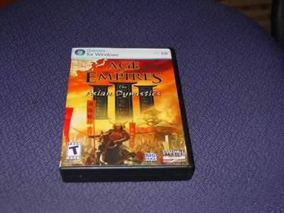 Juego Microsoft Age of Empires III: The Asian Dynasties para PC en CD