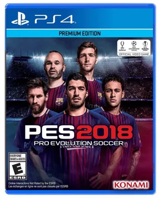 Videojuego Konami PES 2018 PS4 Edición Estándar