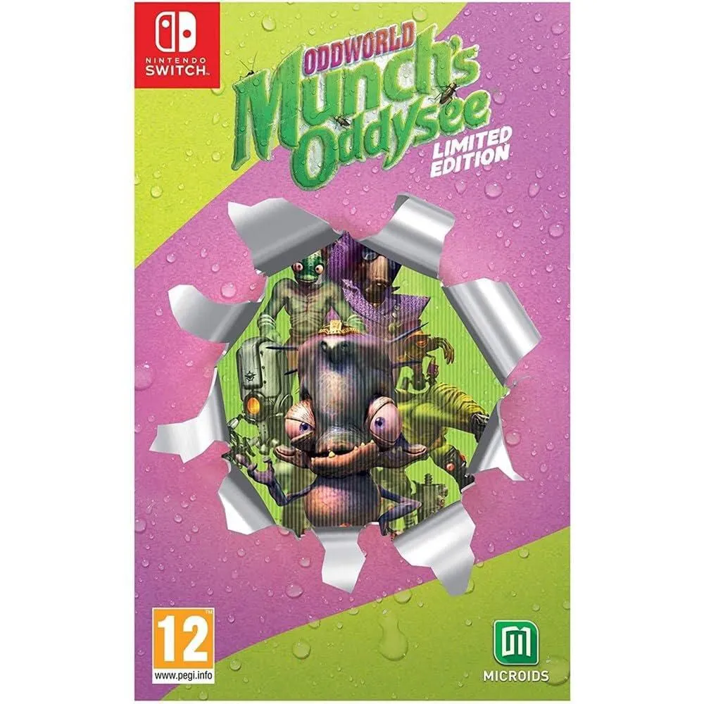 Juego físico MICROÏDS Oddworld Munch's Oddysee Edición Limitada