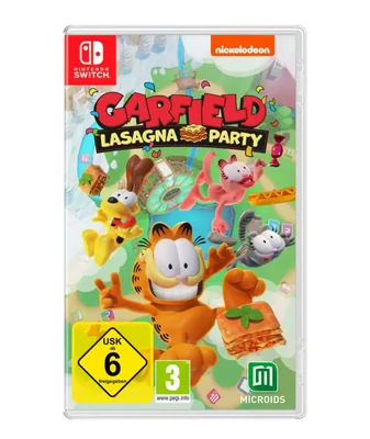 Juego Microïds Garfield Fiesta de Lasaña Nintendo Switch