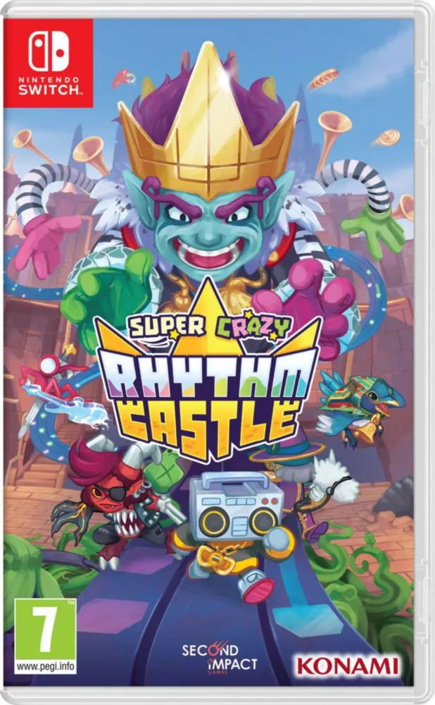 Videojuego Konami Super Crazy Rhythm Castle para Nintendo Switch