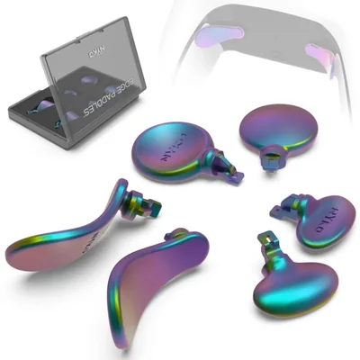 Reemplazo de botones traseros metálicos Nyko Edge Paddle para PS5