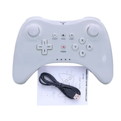 Controlador Pro Inalámbrico Linsuntop para Wii U Blanco