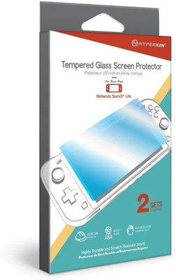 Protector de pantalla de vidrio templado Hyperkin para Switch Lite