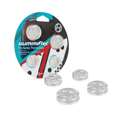 Grips para pulgares Hyperkin GummiFlex Pro Series paquete de 4