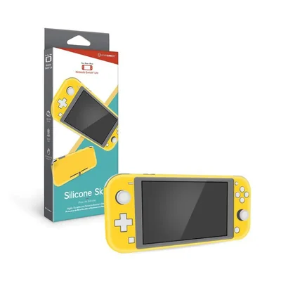 Funda de Silicona Hyperkin para Nintendo Switch Lite Amarilla