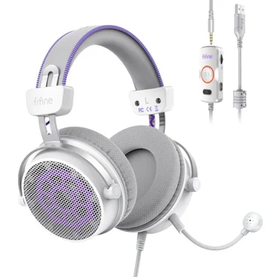 Audífonos para Gaming FIFINE H18V Lite Sonido Surround 7.1 con Cable
