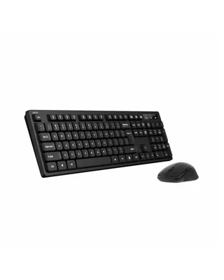 Combo de Teclado y Ratón Belkin Inalámbrico USB‑A Negro