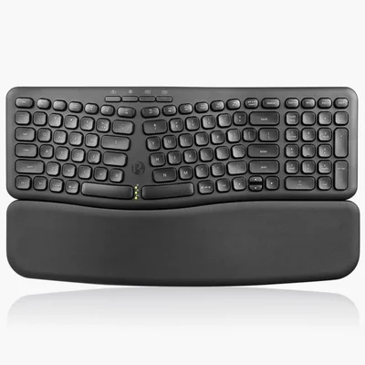 Teclado inalámbrico Perixx PERIBOARD-636B 2.4 G negro