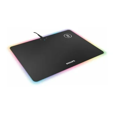 Alfombrilla para Mouse Gaming Philips SPL7504 RGB Iluminada con Base Antideslizante