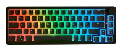 Teclado G.SKILL KM250 RGB de 67 teclas negro PBT
