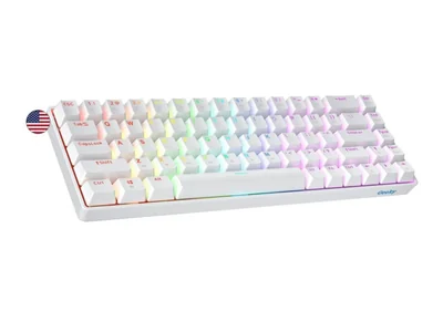 Teclado Geeky GK65 68 Teclas Hot Swappable RGB US ANSI
