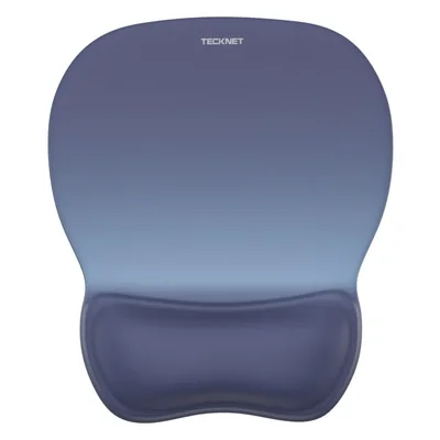 Alfombrilla para Mouse TECKNET con Descanso de Muñeca de Gel Ergonómica Antideslizante