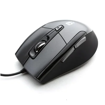 Mouse Óptico USB Silencioso JSCO JNL-101K 1600 DPI