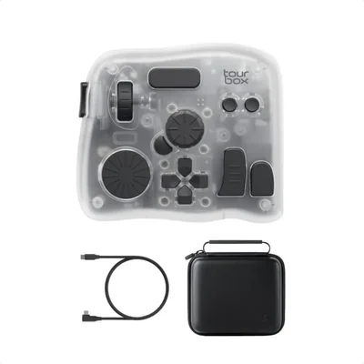 Controlador creativo TourBox Elite Plus Bluetooth inalámbrico