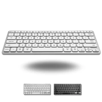 Teclado inalámbrico Bluetooth Macally BTMINIZKEY multidispositivo