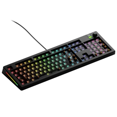 Teclado gamer GLORIOUS GMMK 3 mecánico de tamaño completo