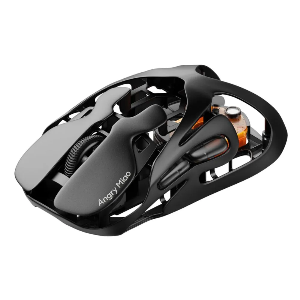 Mouse gamer inalámbrico Angry Miao AM Infinity 30K DPI
