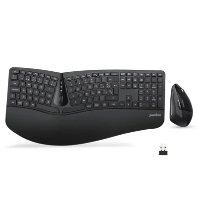 Set de teclado y ratón Perixx PERIDUO-605 ES Wireless