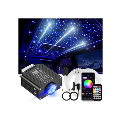 Luz eléctrica CHINLY 2 en 1 Destello de meteoritos 400 uds RGBW