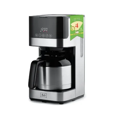 Cafetera Melitta 8 tazas térmica negra