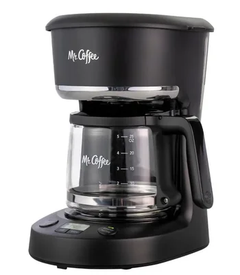 Cafetera Mr. Coffee Mini Brew Negra de 5 Tazas