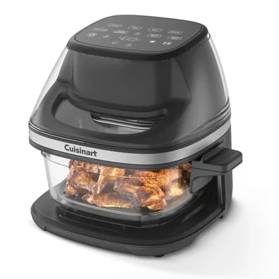 Freidora de aire Cuisinart AFC-4 con cesta de vidrio de 4 cuartos