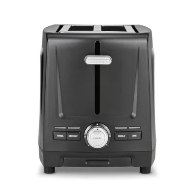 Tostadora Cuisinart Core Collection de 2 rebanadas negra