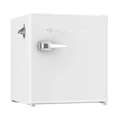 Refrigerador retro compacto Frigidaire de 45 L con compartimento enfriador blanco