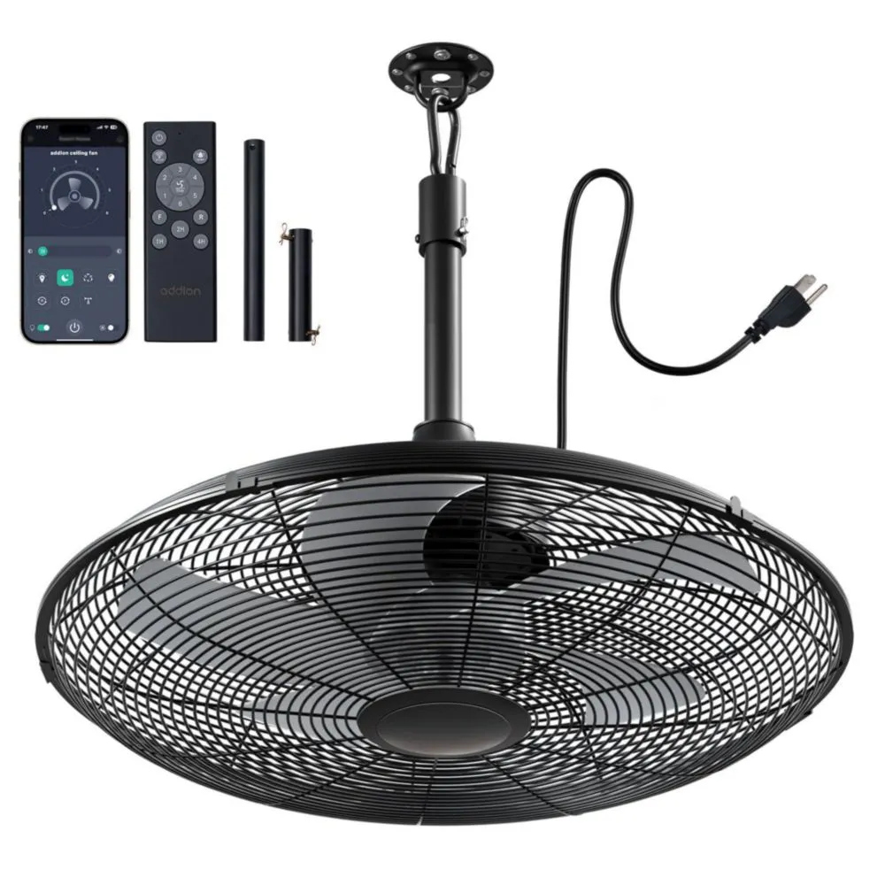 Ventilador Exterior addlon 20" Impermeable con Control Remoto y APP