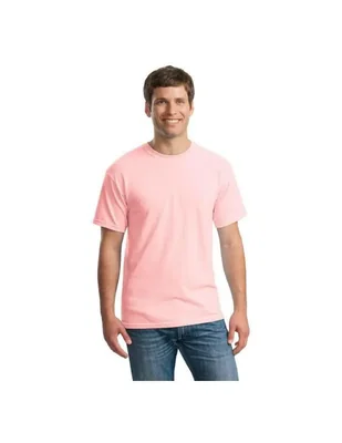 Camiseta Gildan Algodón Grueso Rosa Claro