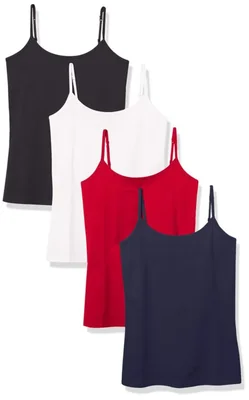 Camisetas Amazon Essentials Slim-Fit 4-Pack XL