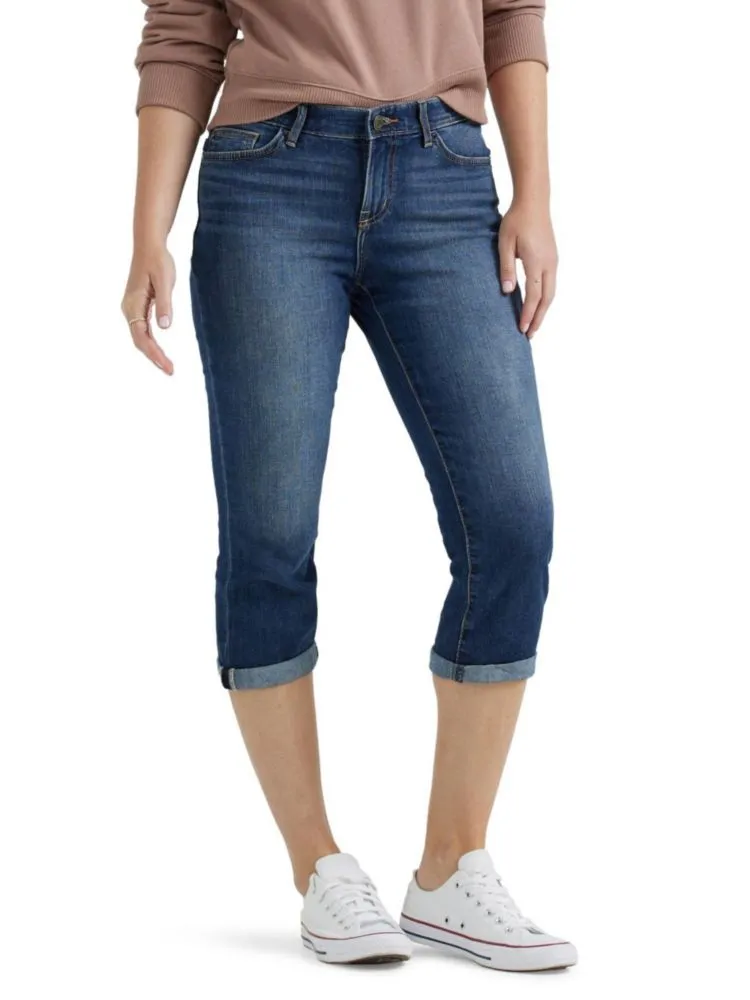 Pantalones Capri Flex Motion de Lee - 5 bolsillos corte regular