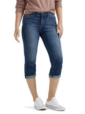 Pantalones Capri Flex Motion de Lee - 5 bolsillos corte regular