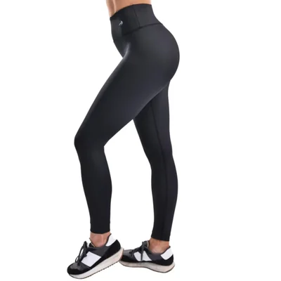Leggings de Compresión CompressionZ de Cintura Alta Negro Talle XX-Large
