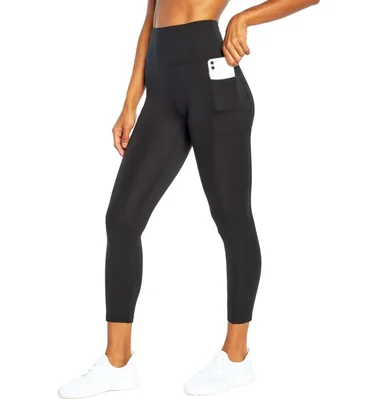 Legging Bally Total Fitness Cintura Alta con Bolsillo Negro XL