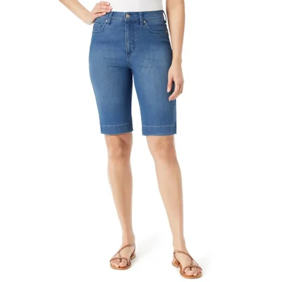 Bermudas de tiro alto Amanda para mujer Gloria Vanderbilt
