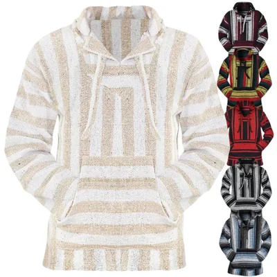 Sudadera con capucha Baja Beige – Artisans Bazaar