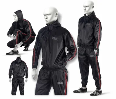 Traje Sauna RAD Rojo Talla Grande para Pérdida de Peso y Entrenamiento