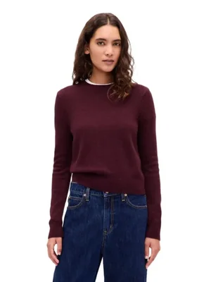 Suéter GAP Cashsoft Cuello Redondo Pulóver Rojo Toscano XXL